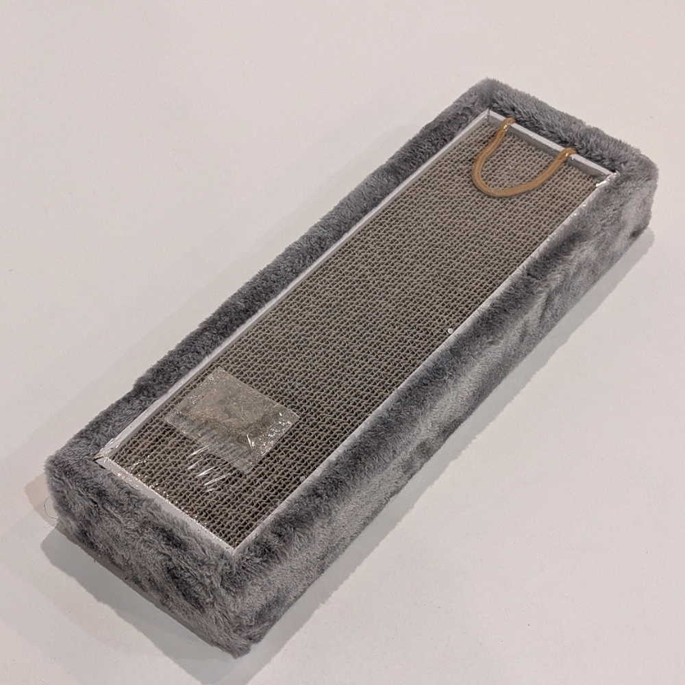 Gray Cat Scratching Pad W/ Catnip And Handle Brand New 😃